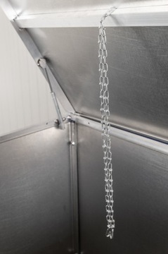 Навес для мусорного бака для дачи из техноротанга РД02