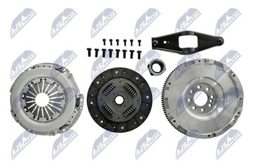 КОМПЛЕКТ СЦЕПЛЕНИЯ С ОДНОМАССОВЫМ КОЛЕСОМ FORD TRANSIT 2.4TDE,2.4