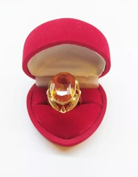 WYRÓB JUBILERSKI UŻYWANY PIERŚCIONEK 14K/8.07G/R16