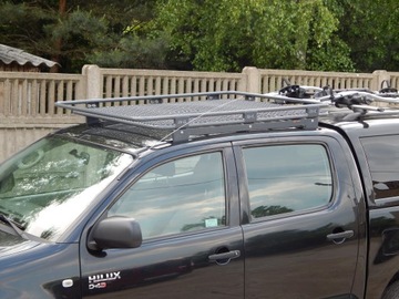 Багажник на крышу Toyota Hilux 7 корзина палатка ZS DG