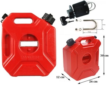 BUBBLE CANISTER ЗАПАСНАЯ канистра 5л + МОНТАЖНЫЙ КРОНШТЕЙН ДЛЯ QUAD ATV BUGGY Jeep