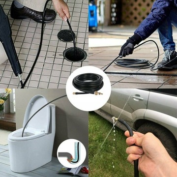 ШЛАНГ ДЛЯ ОЧИСТКИ ТРУБ, МОЙКА ВЫСОКОГО ДАВЛЕНИЯ, КОМПЛЕКТ ДЛЯ ОЧИСТКИ ТРУБ