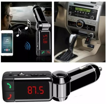 Bluetooth FM-передатчик, комплект громкой связи с ЖК-дисплеем