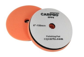 CARPRO ORANGE POLISH PAD ŚREDNIEJ TWARDOŚCI 150MM