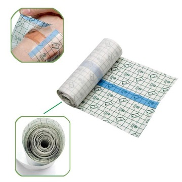 Folia ochronna na Tatuaż Second Skin Opatrunek 5m x 15 cm Folie SUPERCENA