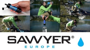 Sawyer Mini SP101 туристический фильтр для воды для выживания в лесу, зеленый