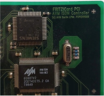 ISDN АВМ Фриц! Карта PCI V2.0 FCPCI210 S01
