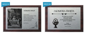 I PIERWSZA KOMUNIA ŚWIĘTA MAŁY OBRAZEK PAMIĄTKA