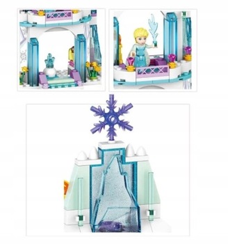 БЛОКИ FROZEN FROZEN PALACE ЗАМОК ЭЛЬЗЫ XL НАБОР ПОДАРОК
