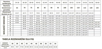 Biustonosz 105D BIAŁY Jarpol 602-5777