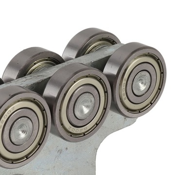 4 шт. подъемная тележка 6-колесная тележка Т-образного типа, роликовое сборочное оборудование для DIY