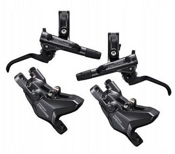 Hamulec hydra. Shimano BR-M6100 deore Komplet OEM