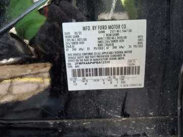 Ford Edge II 2023 Ford Edge 2.7 V6 335 KM, 4x4, wersja ST, lift, male uszkodzenia 2.7 335KM, zdjęcie 13