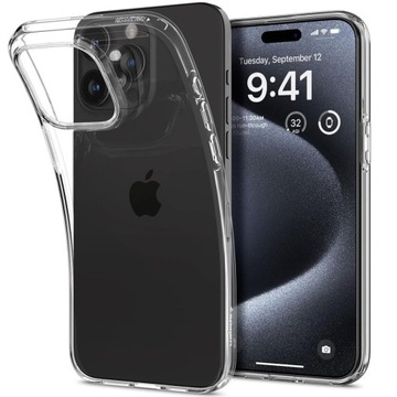 Etui do iPhone 15 Pro, Spigen Liquid, case, cover