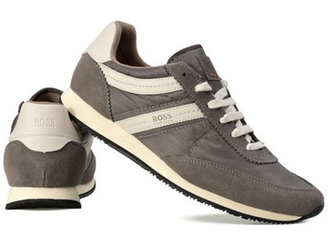 Hugo Boss buty męskie sportowe Hugo Boss Medium Grey rozmiar 43