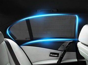 ЧЕРНЫЕ Солнцезащитные шторки, чехлы на БОКОВЫЕ СТЕКЛА АВТОМОБИЛЯ