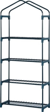 Мини-САД ТЕПЛИЦА Балкон 4 ВЕРТИКАЛЬНЫЕ ПОЛКИ ИЗ ФОЛЬГИ 69x49x155см