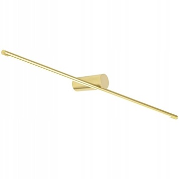 LAMPA KINKIET ŁAZIENKOWY NAD LUSTRO LED GOLD ZŁOTY 60cm