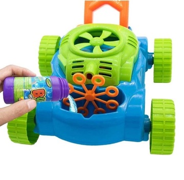 КОСИЛКА ДЛЯ МЫЛЬНЫХ ПУЗЫРЕЙ, НА АККУМУЛЯТОРЕ + ЖИДКОСТЬ