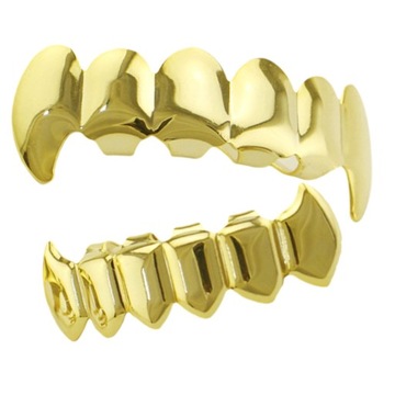 ВЗРОСЛЫЕ ЗОЛОТЫЕ ЗУБЫ ХИП-ХОП ГРИЛЬ ВАШ