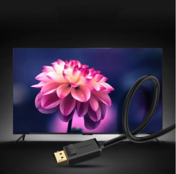 UGREEN PRZEWÓD KABEL WIDEO DISPLAYPORT VGA FULLHD 60HZ JEDNOKIERUNKOWY 1.5M