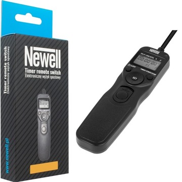 Трос съёмный с интервалометром Newell RS-80N3 для Canon