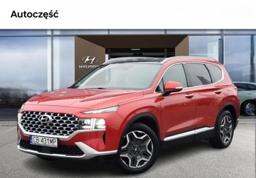 Hyundai Santa Fe IV SUV HEV 1.6 T-GDI HEV 230KM 2021 Hyundai Santa Fe 2021 1.6T-GDI 230KM 4WD Automat Platinum SUN 143.111km Sa
