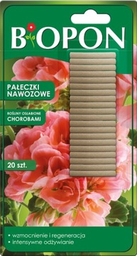 BIOPON PAŁECZKI DO ROŚLIN OSŁABIONYCH CHOROBAMI