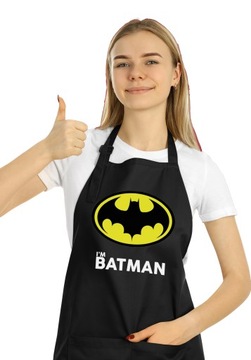 FARTUCH I'M BATMAN KUBEK BATMAN PREZENT DLA FACETA