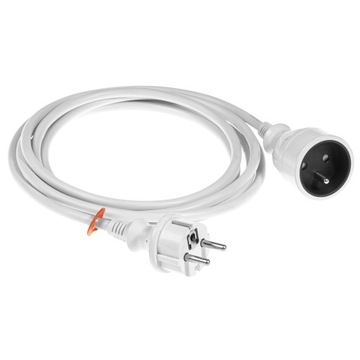 Przedłużacz pojedynczy jednogniazdowy 3x1,5mm2 10m 16A 3680 Watt