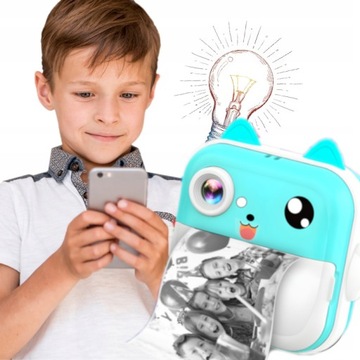 ТЕРМОПРИНТЕР МГНОВЕННОЙ КАМЕРЫ DRUKUŚ + 11 РОЛИКОВ