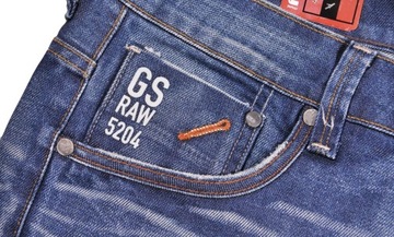 G-STAR spodnie JEANS ATTACC LOW STRAIGHT_ W34 L32