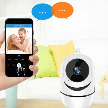 ЭЛЕКТРИЧЕСКАЯ КАМЕРА НЯНИ WiFi КАМЕРА ДЕТЕКТОР ДВИЖЕНИЯ ЗАПИСЬ В НОЧЬЕ