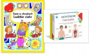 Świat w obrazkach. Ludzkie ciało Montessori