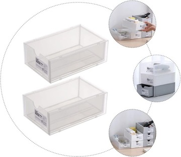 4 шт. коробка для хранения органайзер для макияжа корзина для губной помады