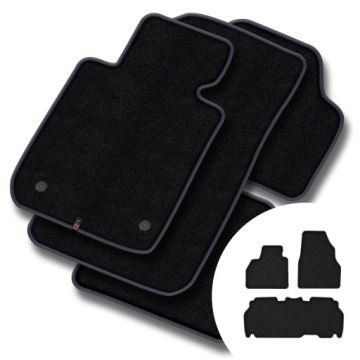 Velurové koberce Premium pro Renault Kangoo II 2007-2021