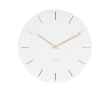 Дизайнерские настенные часы 5716WH Karlsson 45см