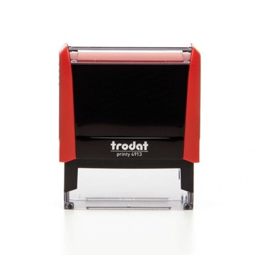 TRODAT PRINTY STAMP 4913 КРАСНЫЙ + ДИЗАЙН