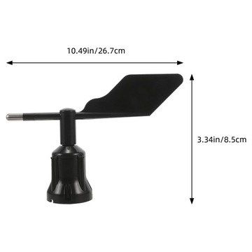 OBUDOWA WSKAŹNIKA WIATRU OCHRONA WSKAŹNIKA WIATRU KORPUS Z PLASTIKU DO WIND INDICA