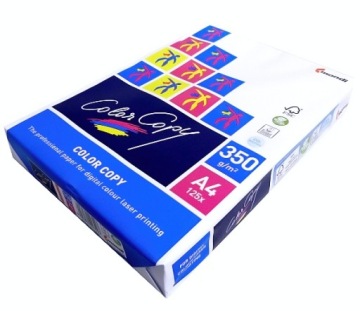 Цветная копировальная бумага A4 200g 250 листов сатин