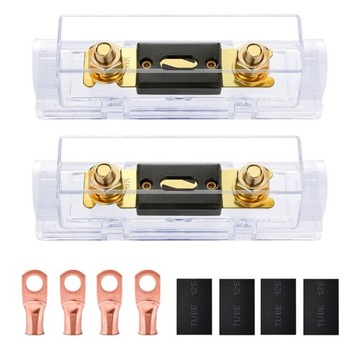 ANL Fuse With Fuses Holders Transparent Cover 100A