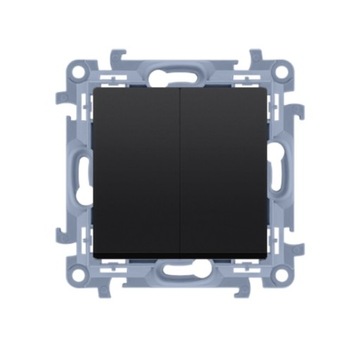 SIMON 10 PRZYCISK PODWÓJNY ODBIJAJĄCY ŚWIATŁO