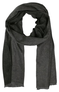 Popielaty Szalik Dwustronny V.Fraas Cashmink