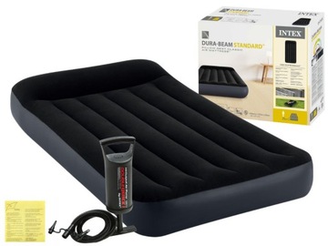 Materac Dmuchany Jednoosobowy Łóżko z Pompką 191x99x25 Intex 64141