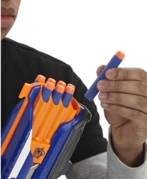 NERF ДРОБОВИК ROUGH CUT GUN + МИШЕННЫЙ ЩИТ + 30 СТРЕЛ