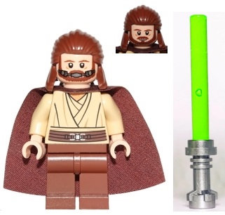 LEGO Figurka Star Wars - Qui-Gon Jinn (Breathing Apparatus) - sw0410