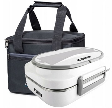 ПОДАРОЧНЫЙ НАБОР ЭЛЕКТРИЧЕСКИЙ ПОДОГРЕВ ДЛЯ ПИЩИ LUNCH BOX + ТЕРМОС