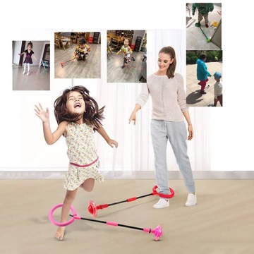 HULA-HOP СКАЛАВКА ДЛЯ НОГ СВЕТОДИОДНОЕ КОЛЬЦО ДЛЯ ШКИПЕРА ДЛЯ ДЕТЕЙ