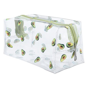 Студенческая канцелярская сумка с цветочным принтом, ручка для макияжа