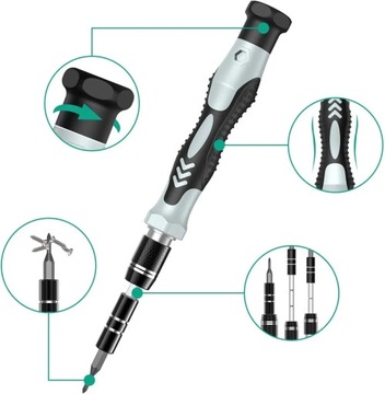 ПРОФЕССИОНАЛЬНЫЙ НАБОР отверток, насадки torx BIG 132 EL +
